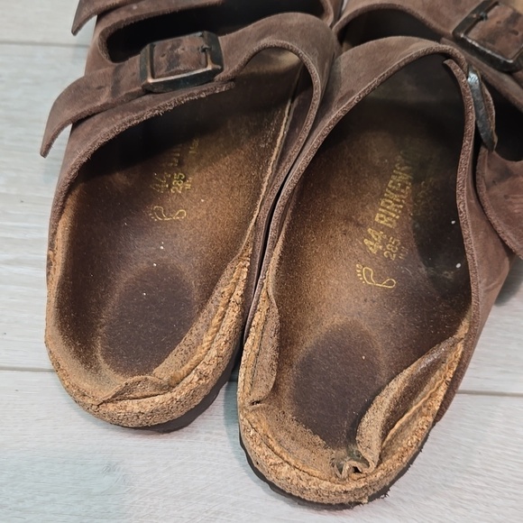 Birkenstock Mens Arizona  Suede Sandals with Buckle Straps Shoes Sz 44/11 Regula main image 7